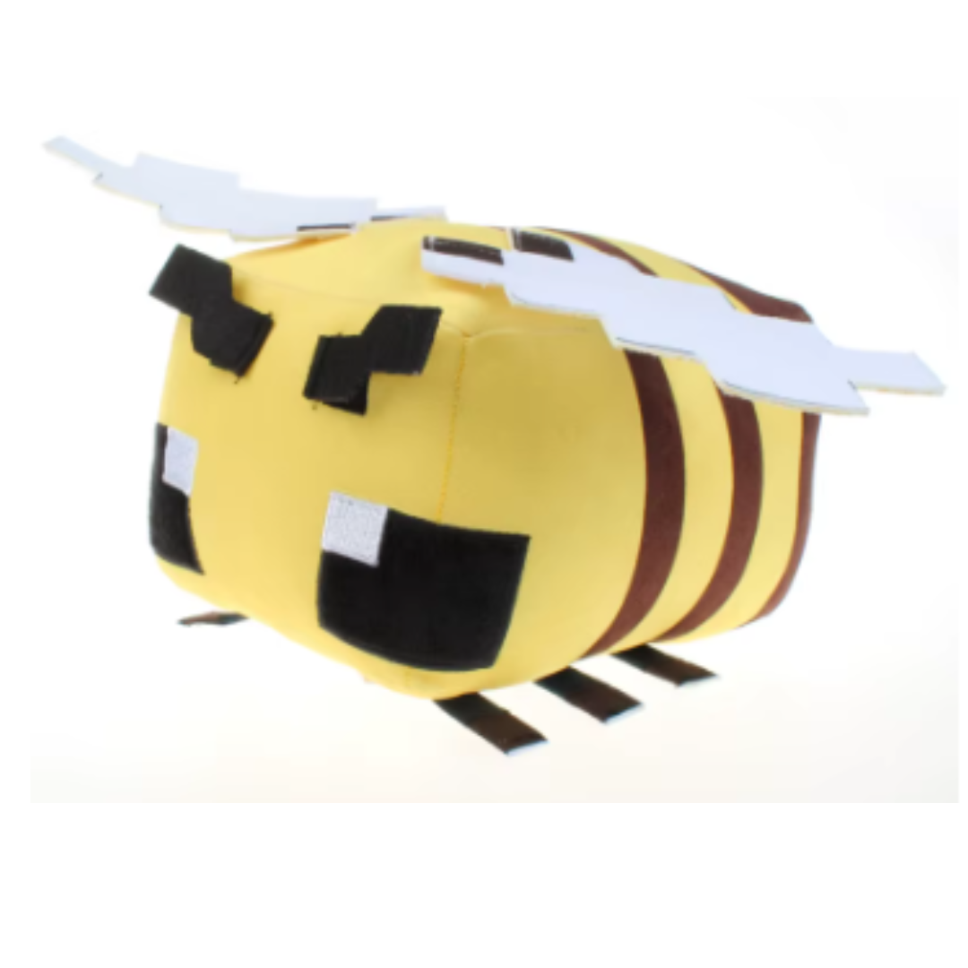 Peluche de Abeja al estilo Minecraft